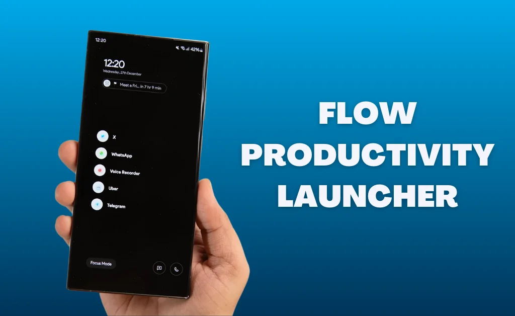 Flow Productivity Launcher