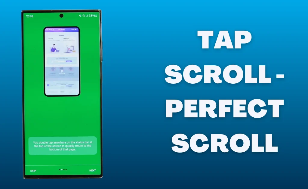 Tap Scroll - Perfect Scroll