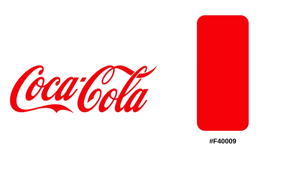 Coca-Cola Logo Color Palette