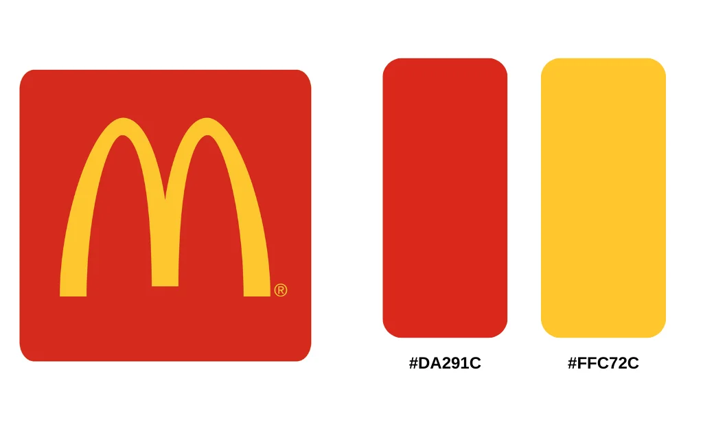 McDonald's Logo Color Palette