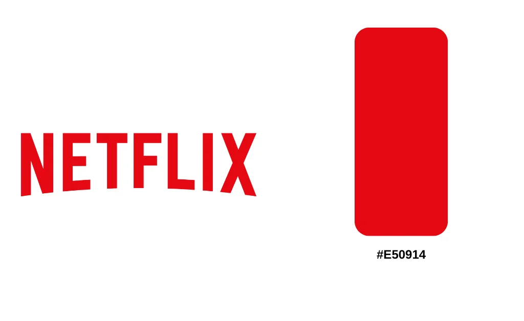 Netflix Logo Color Palette